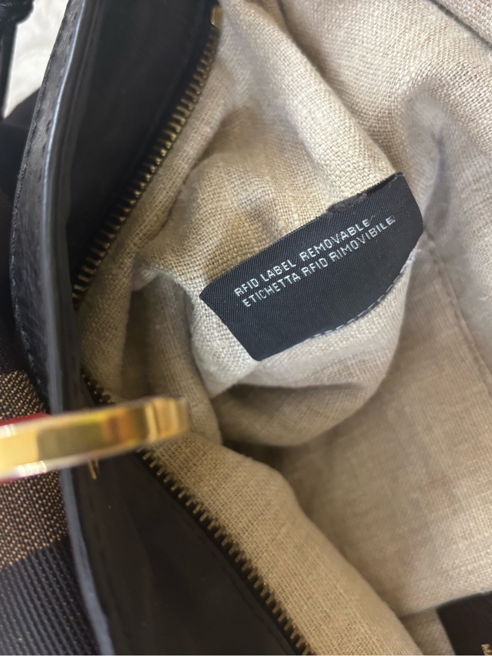 🆕 Fendi Pecan tobacco 2-way Tote👜 - Picture 14 of 16